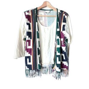 Women's Jeans wear tribal sweater Cowgirls country shirt printed rock